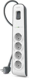 Belkin Stekkerdoos met 4 uitgangen - overspanningsbeveiliging