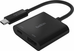 Belkin USB-C naar HDMI Adapter met 60W Power Delivery - 4K @ 60Hz