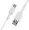 Belkin USB-C naar USB kabel - 2m - Wit