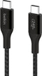 Belkin, USB-kabel C 240W BoostCharge Nylon Gevlochten 1m, Zwart