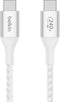 Belkin, USB-kabel C 240W BoostCharge Nylon Gevlochten 2m, Wit