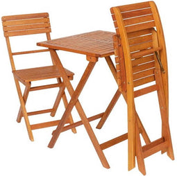 Bella Bistro Set - Eucalyptus hardhout |