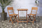Bella Bistro Set - Eucalyptus hardhout |