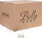 Bella Home Mila - Fauteuil - Velvet - Schelp - Creme met gouden poten