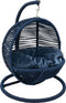 Bella Home Simba - Mini Hangstoel - Kat - Hond - Blauw - Blauwe kussen