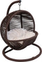 Bella Home Simba - Mini Hangstoel - Kat - Hond - Bruin - Creme kussen