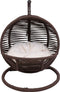 Bella Home Simba - Mini Hangstoel - Kat - Hond - Bruin - Creme kussen