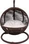 Bella Home Simba - Mini Hangstoel - Kat - Hond - Bruin - Creme kussen