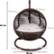 Bella Home Simba - Mini Hangstoel - Kat - Hond - Bruin - Creme kussen