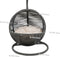 Bella Home Simba - Mini Hangstoel - Kat - Hond - Grijs - Creme kussen