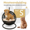 Bella Home Simba - Mini Hangstoel - Kat - Hond - Zwart - Creme kussen