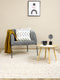 Bellano 3 Vloerkleed - 170x240 - Rechthoek - Laagpolig,Structuur Tapijt - Industrieel - Beige, Bruin