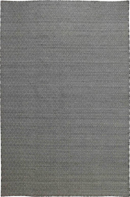 Bellevue Black Vloerkleed - 200x300 - Rechthoek - Buiten,Laagpolig Tapijt - Landelijk - Zwart_wit