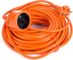Bellson Verlengsnoer - Oranje - 20 Meter (2 x 1.0 mm²)
