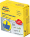Beloningssticker Avery duim - Ø 19 - blauw/geel - 250 st.
