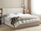 LORIENT - Bed met opbergruimte - Beige - 180 x 200 cm - Polyester