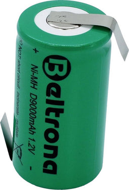 Beltrona D9000 Speciale oplaadbare batterij D (mono) Z-soldeerlip NiMH 1.2 V 9000 mAh