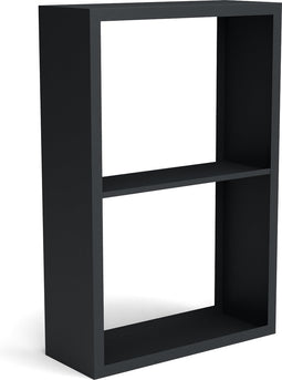 Beltza zwarte houtopslag onderverdeling 2 vakken 1000x385x1500 mm