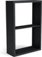 Beltza zwarte houtopslag onderverdeling 2 vakken 1000x385x1500 mm