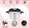 Royalty Line® PS10L Snelkookpan Inductie - 10 Liter / Ø 24cm - Snelkookpannen Voor Alle Warmtebronnen - Pressure Cooker - Instant koken - Eenhandig Mechanisme - RVS
