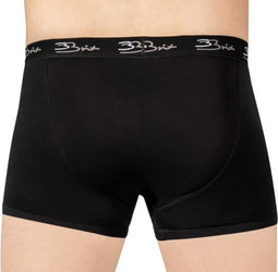 BEN BRIX Boxershorts in een dubbelpak, kleur zwart, maat 3XL