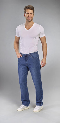 BEN BRIX Herenjeans traveller fit bluestone maat 28 (kort)