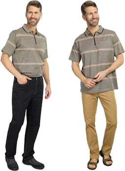BEN BRIX Stretch broek, kleur zwart, maat 29