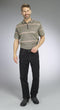 BEN BRIX Stretch broek, kleur zwart, maat 29