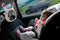 Benbat Oly Baby Autospiegel - Roze