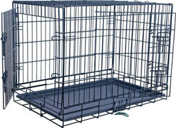Benche Draadkooi 2-deur Zwart - 60 x 43 x 52 cm