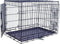Benche draadkooi 2-drs zwart 121x76x89