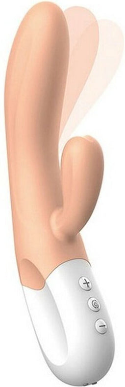 Bend It Plus Rabbit vibrator van Liebe Perzik | oplaadbaar