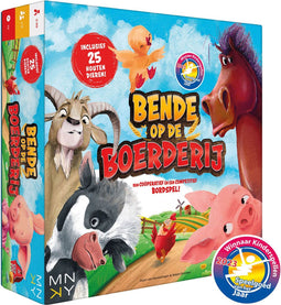 Bende op de boerderij-bordspel. 3+