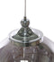 BENI Gross - Hanglamp - Zilver - Glas
