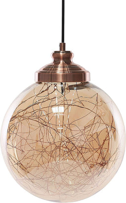 BENI - Hanglamp - Koper - Glas