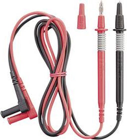 Benning 044145 Veiligheidsmeetsnoerenset Banaanstekker 4 mm Testpunt 1.00 m Zwart, Rood 1 stuk(s)