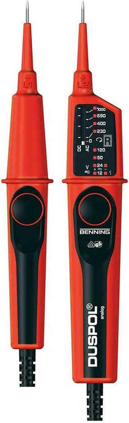 Benning 44050261 DUSPOL Tweepolige spanningstester - AC/DC 1000V