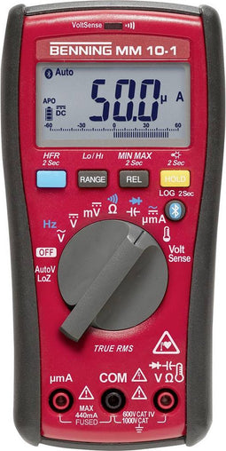 Benning MM 10-1 Multimeter Digitaal Datalogger CAT IV 600 V Weergave (counts): 6000
