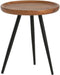 Benny bijzettafel Ø40, metalen poten