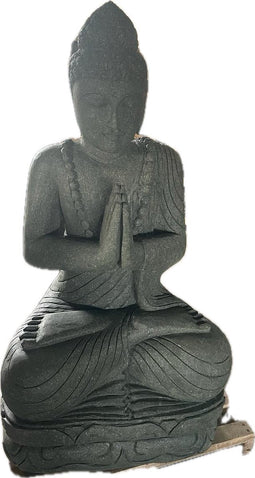 Benoa Buddha Praying necklace Green Stone 100cm 100cm