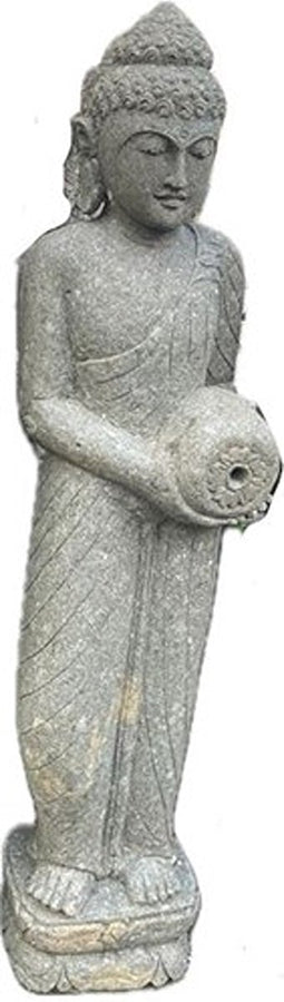 Benoa Buddha Staand met Schaal 150cm