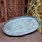Benoa Jackson Blue Patina Oval Plate 49 cm