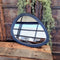 Benoa Medium Black Egg-shaped Mirror