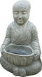 Benoa Monk with Bowl on Front Green Stone