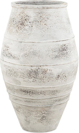 Benoa Vaas Gemeleerd Wit Groot