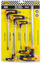 Benson 6-delige Torx sleutelset - T-greep - T10 tot T40 - Ergonomisch ontwerp
