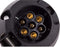 Benson 7-polige stekkerdoos - kunststof - universeel - 12 volt - robuust ontwerp