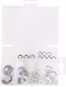 Benson Assortimentbox met ringen en moeren - M6, M8, M10 - overzichtelijk en compleet