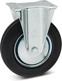 Benson Bokwiel - Ø 125 mm - Verzinkt - 100 kg Draagvermogen - Slijtvast Rubber