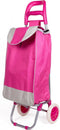 Benson Boodschappentrolley 96x34x21cm - Fun Color Roze - Waterdicht en Opvouwbaar